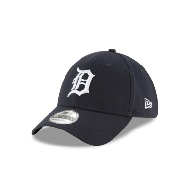 Detroit Tigers Gorra | New Era MLB Team Classic 39thirty Stretch Fit Cap Mexico - Azules